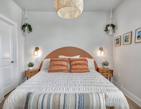 1 bedroom, iron/ironing board, free WiFi, bed sheets