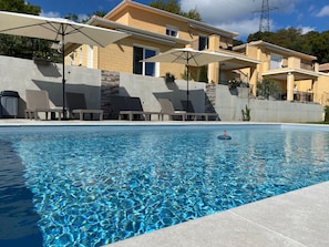 Alberca al aire libre 