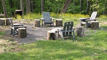 Overnattingsstedets uteområder