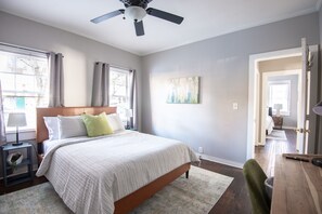 2 間睡房、書桌、熨斗/熨衫板、免費 Wi-Fi