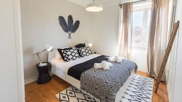 2 habitaciones, wifi gratis y ropa de cama