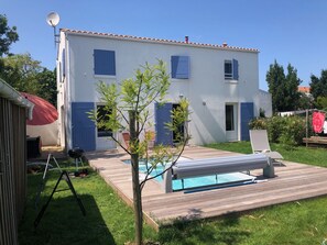 Una piscina riscaldata