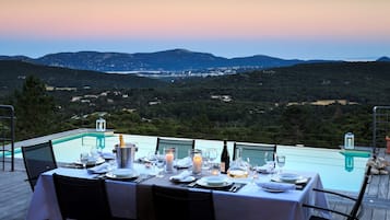 Opções para refeição ao ar livre