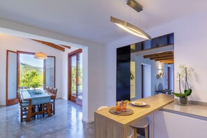 Dining - Modern Countryside Retreat Close to Pollensa (Pollenca)