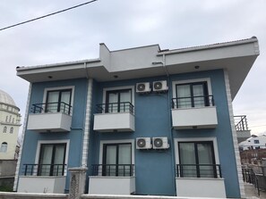 Façade de l’hébergement