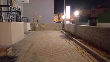 Fassade der Unterkunft