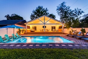 Beheizter Pool