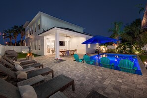 Piscine intérieure, piscine chauffée