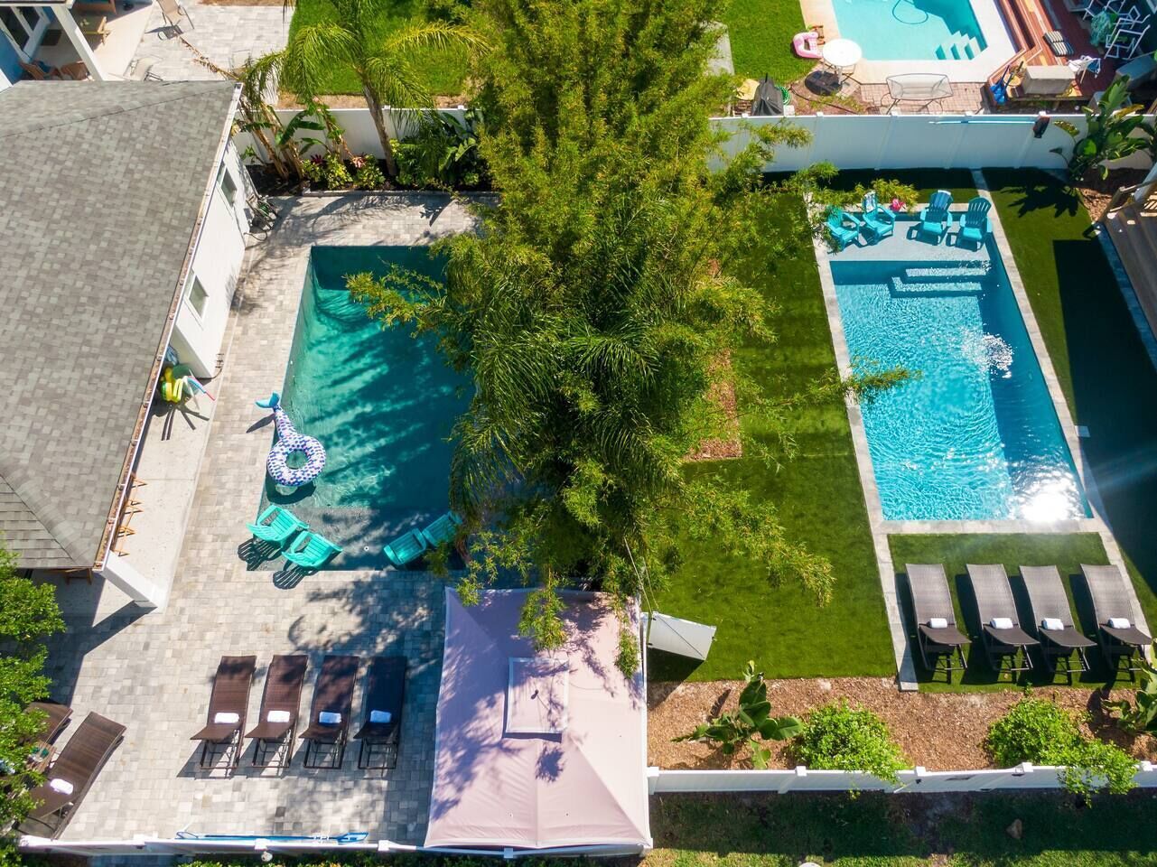 Luxury Beach Estate 2 Heated Pools, Game Room