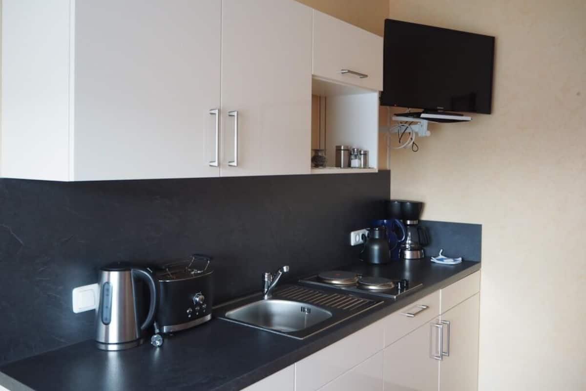 Classic Apartment, Private Bathroom, River View (Moselblick 3) | Interior