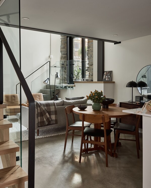 2 Bedroom Premium Terrace Loft | Living area | 55-inch Smart TV with digital channels, TV, Netflix