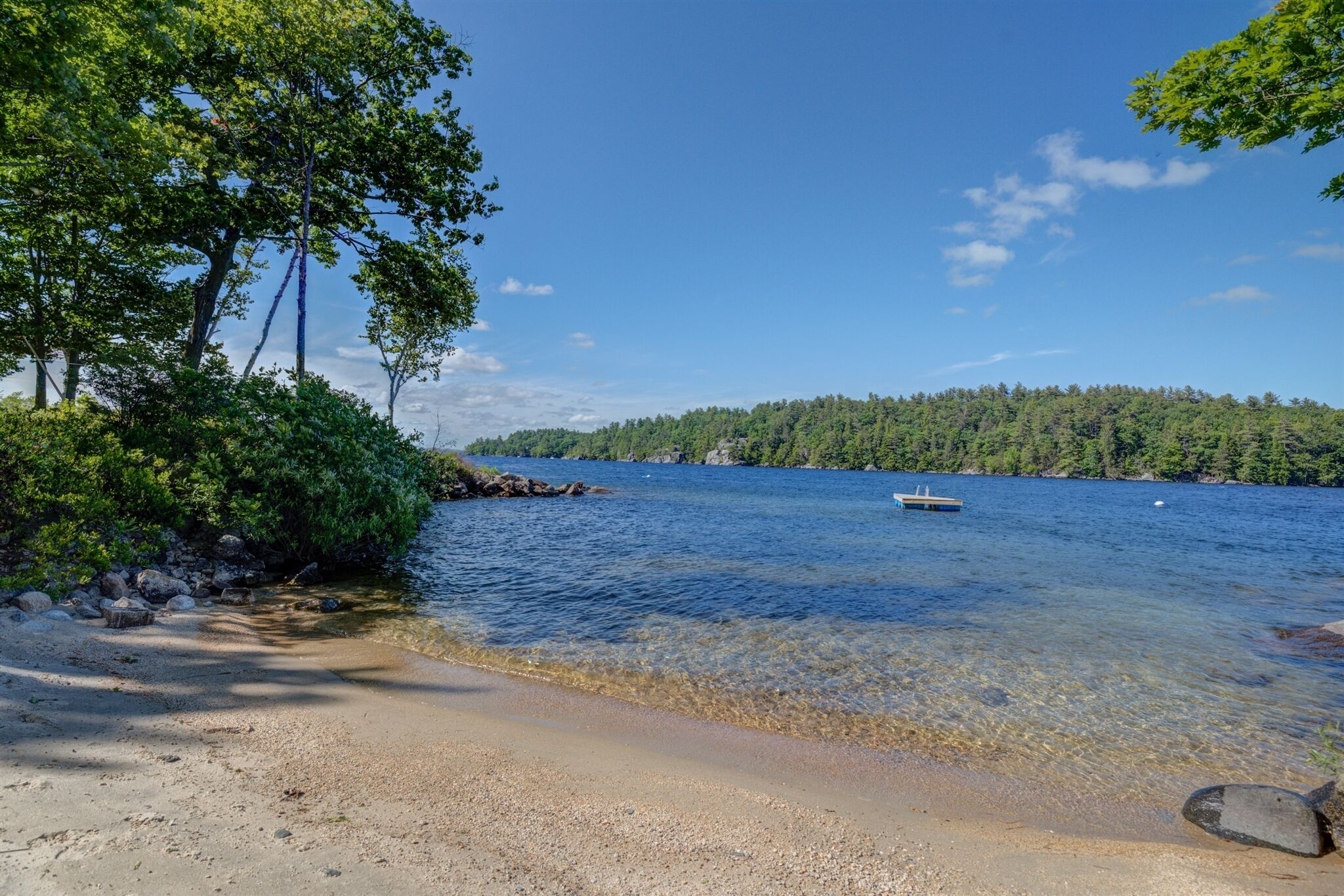 FRIDAY TO FRIDAY rental located on the northeast shore of Frye Island