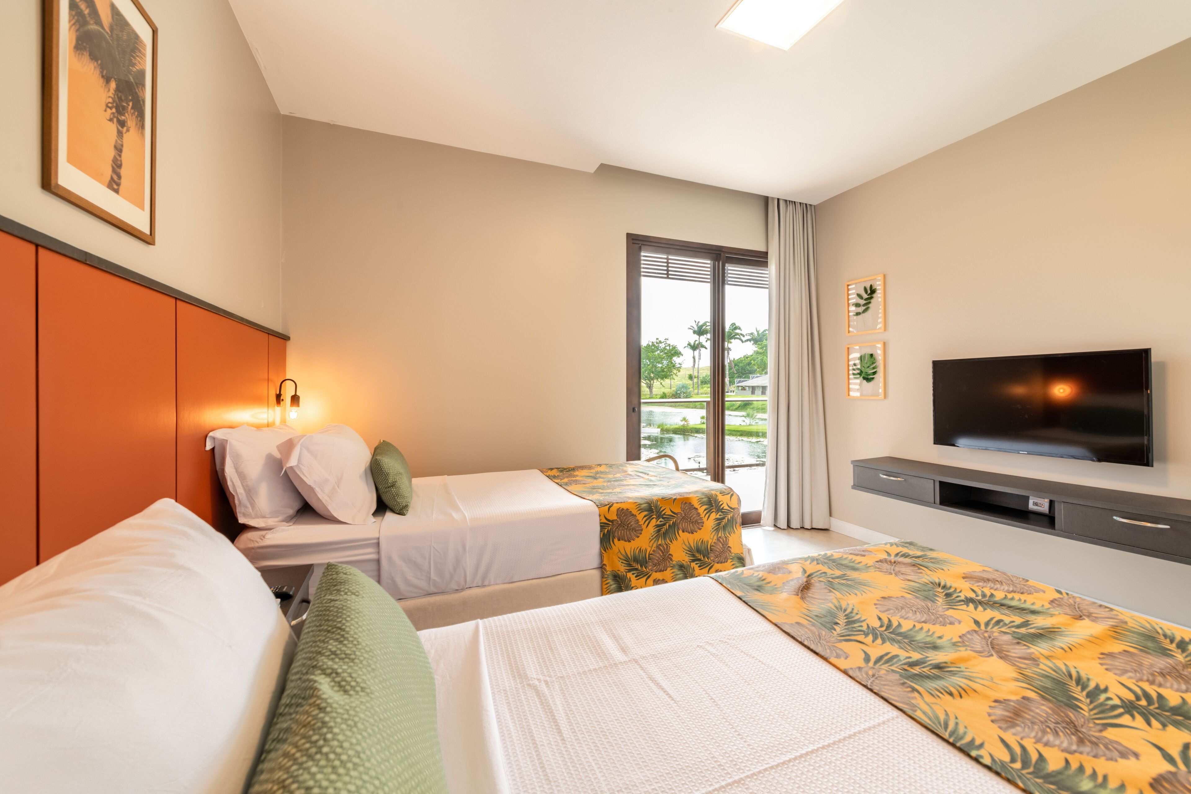 Cabana superluxo | Cortinas blackout, ferros/tábuas de passar roupa, Wi-Fi de cortesia