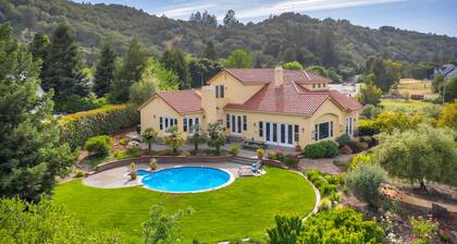 Wine Country Luxury Retreat - Pool Sauna Spa Views
