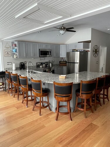 Lakefront house