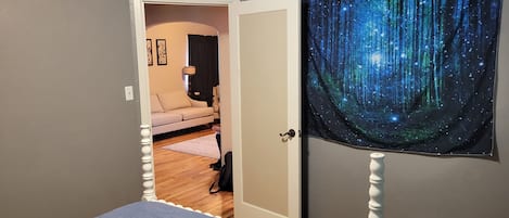 2 dormitorios, tabla de planchar con plancha, wifi gratis y ropa de cama