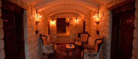 Zona de estar del vestíbulo