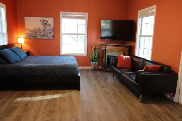 1 غرفة نوم ومكتب ومكواة/لوح كي وواي فاي مجانًا