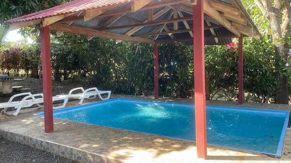 Alberca al aire libre 