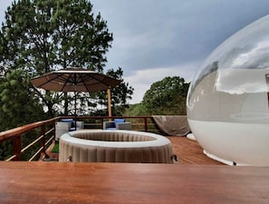 Living area - La Estela Bubble Glamping (Mazamitla)