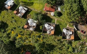Aerial view - La Estela Bubble Glamping (Mazamitla)