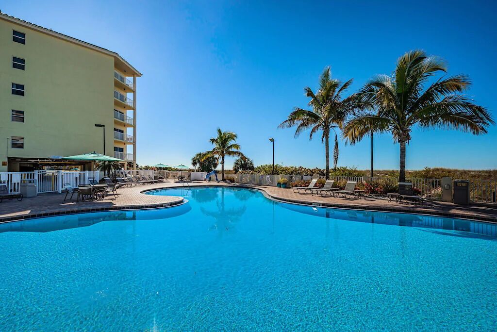 Et oppvarmet basseng