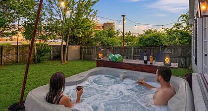 Relaxing Hot Tub | S’mores Fire Pit | Garage