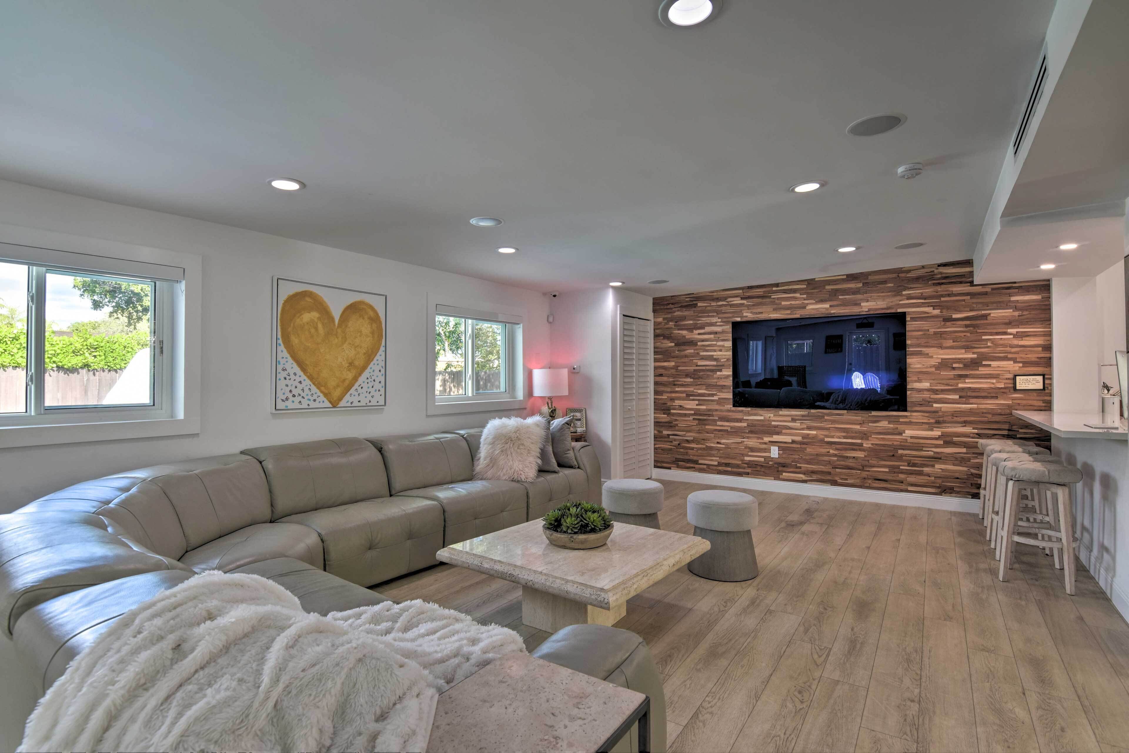 TV, video-game console, DVD player, stereo