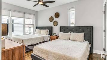 4 bedrooms, iron/ironing board, travel crib, WiFi