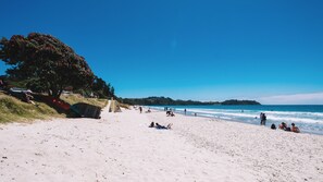 Beach nearby, white sand, 3 beach bars - Treetops - Forest Escape - Onetangi (Waiheke Island)