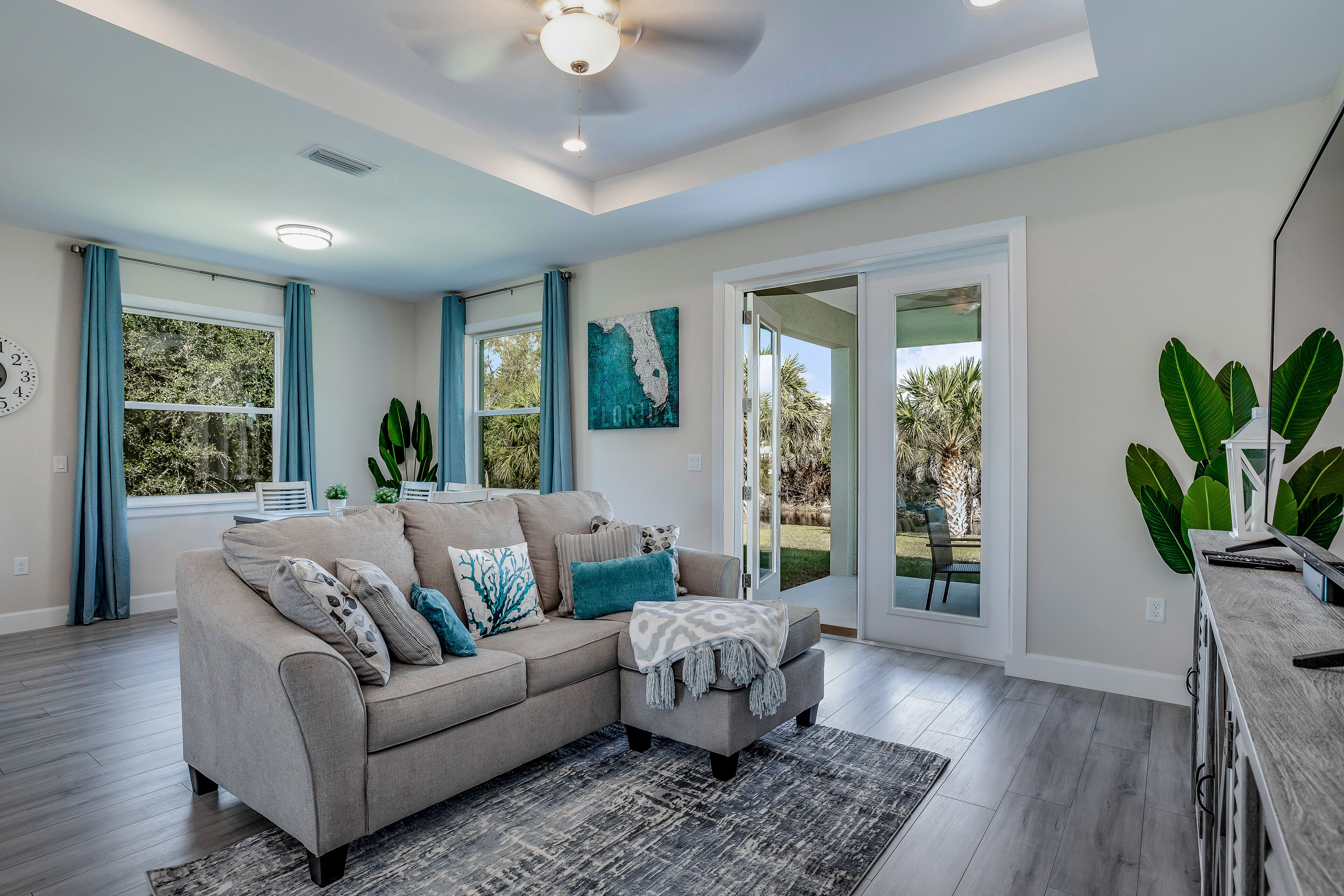 Waterfront Home w/Spacious Yard, Patio, Washer/Dryer, Central A/C, Water Views