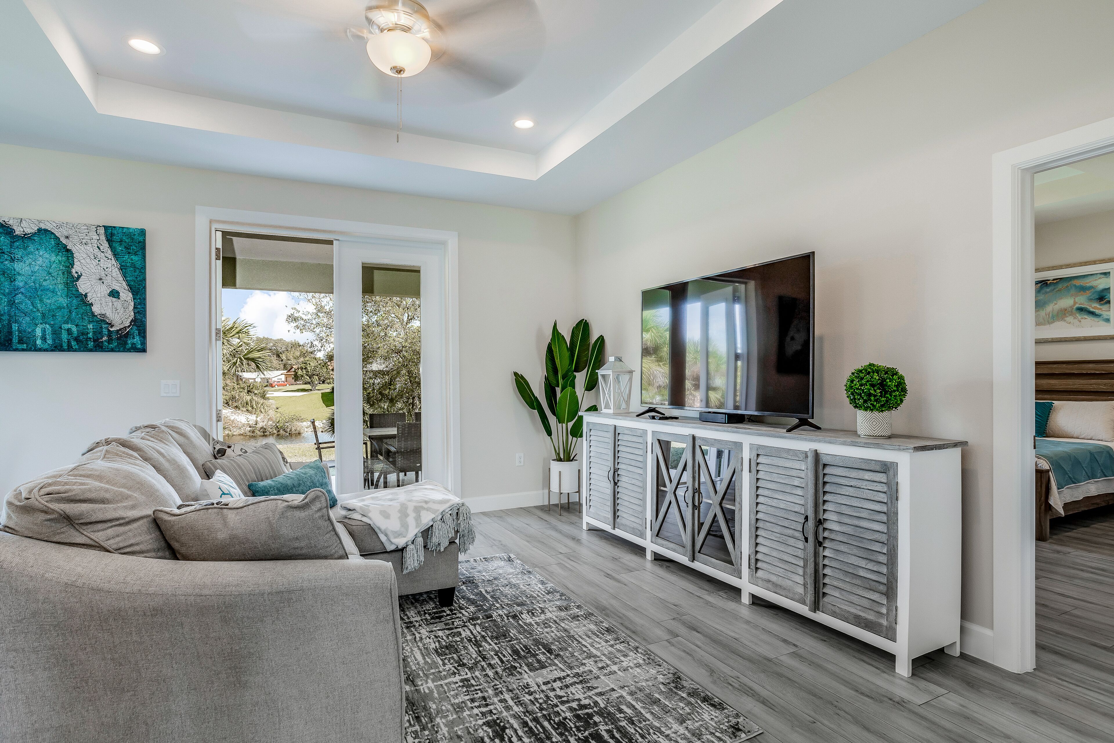 Waterfront Home w/Spacious Yard, Patio, Washer/Dryer, Central A/C, Water Views