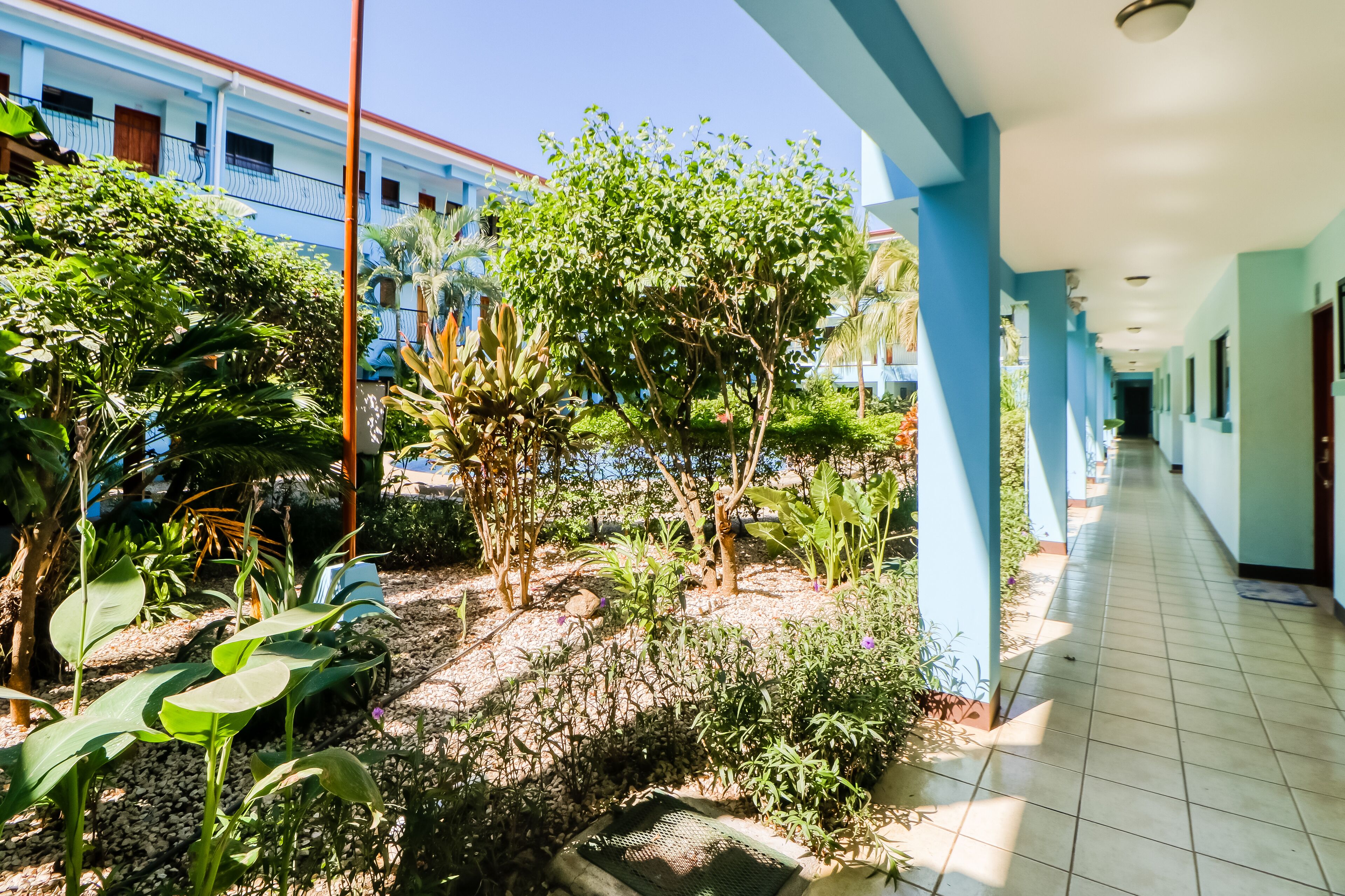 Enceinte de l’hébergement