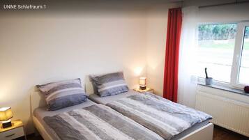 2 Schlafzimmer, WLAN, BettwÀsche