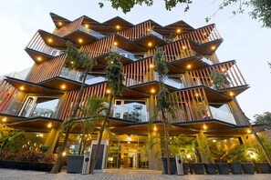 Fachada de la propiedad