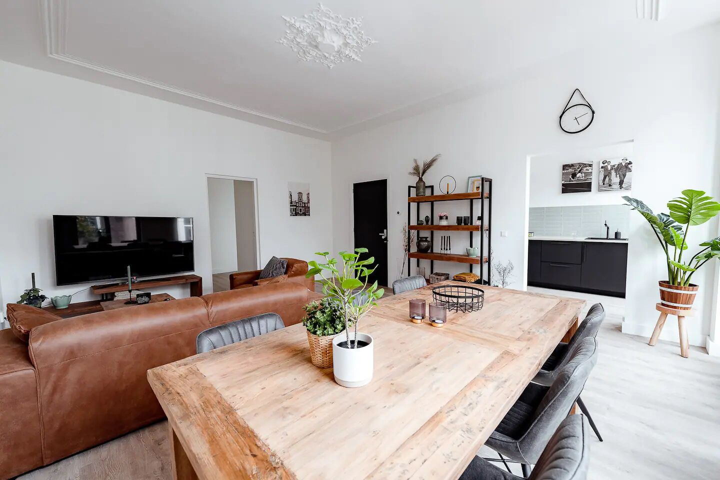 Luksusleilighet, 2 soverom, ikke-røyk | Oppholdsområde | TV