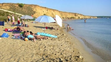 On the beach
