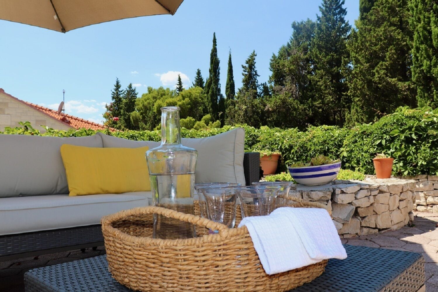 Overnattingsstedets uteområder