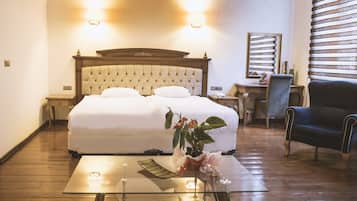 2 chambres, literie de qualité supérieure, minibar