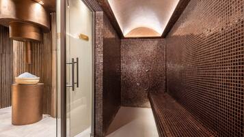 Espace de soins pour les couples, sauna, hammam