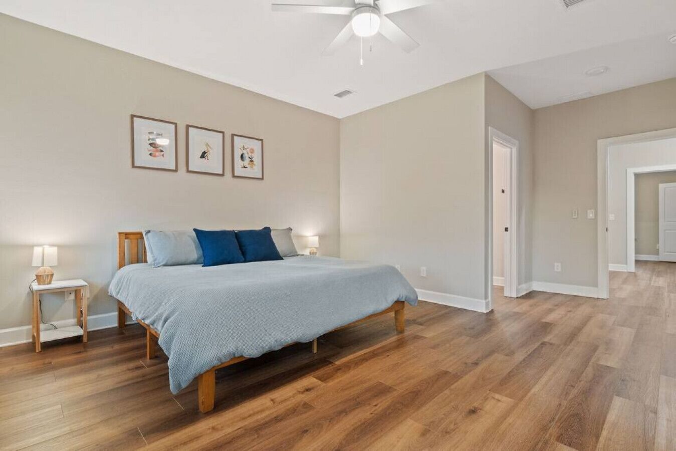 3 bedrooms, iron/ironing board, free WiFi, bed sheets