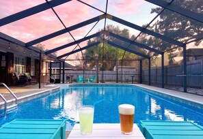 Piscine chauffée