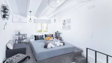 Premium bedding, individually decorated, individually furnished, desk