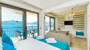 Suite estudio Deluxe | Camas Tempur-Pedic, cortinas blackout, cuna de viaje y wifi gratis