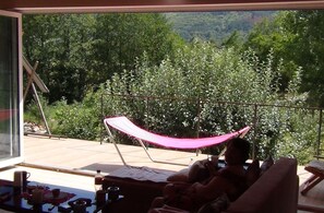 Terrace/patio - Exceptional Mountain View Lodge (Kyestundil)