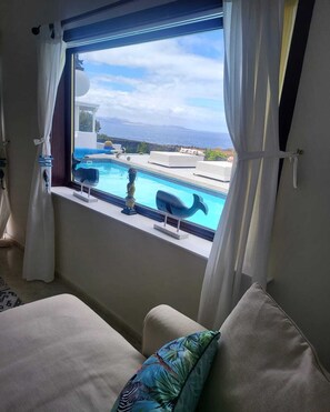 4 bedrooms, desk, WiFi, bed sheets - Villa Sunset Paradise with panoramic sea view, first line, opticfibre (Yaiza)