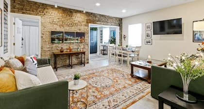 Downtown Lake Geneva City Suites Walk to Beach Dining Shops Sleeps 12