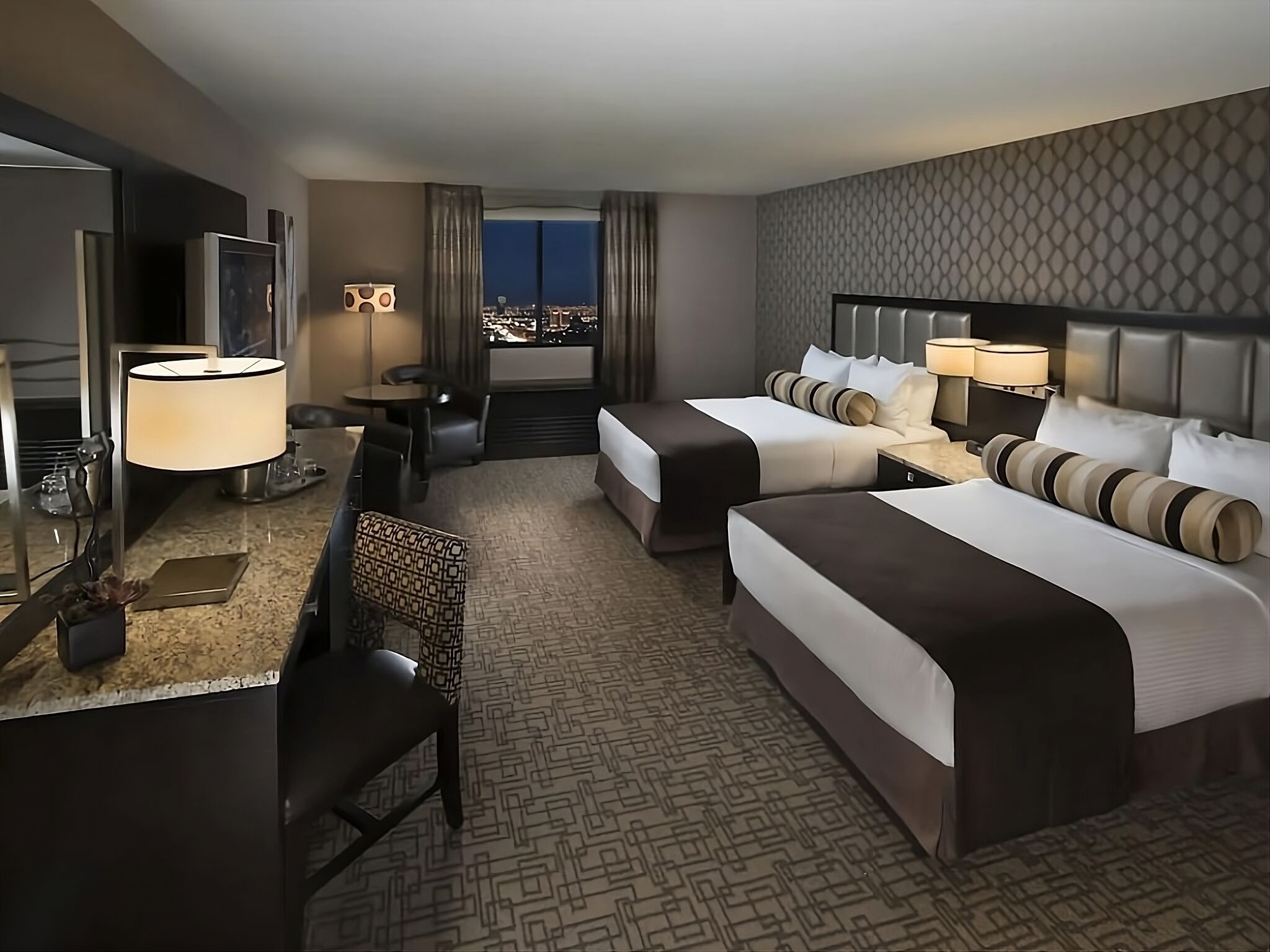 2 x Gold Tower - Premier Doubles Room at Golden Nugget Las Vegas