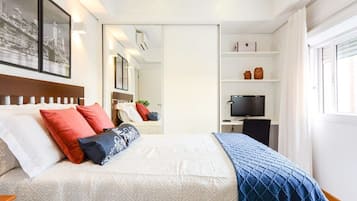 Apartamento | 1 quarto, Wi-Fi de cortesia, roupa de cama