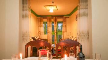 Opções para refeição